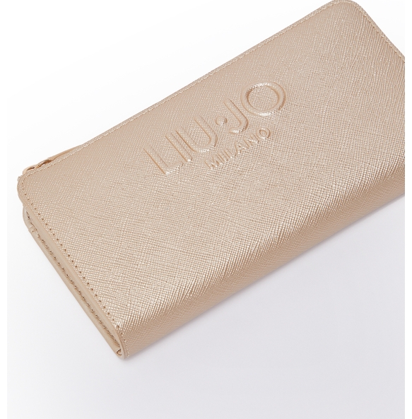 Πορτοφόλι LIU JO AA6285ES029 Χρυσό Πορτοφόλι LIU JO AA6285ES029 Χρυσό