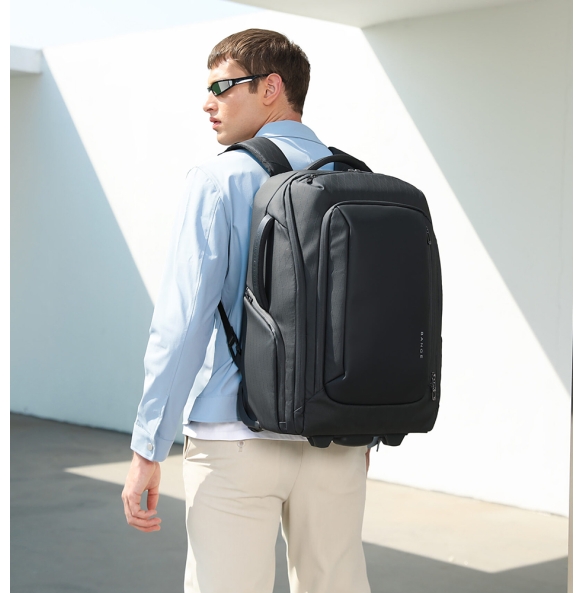 Τροχήλατο σακίδιο BANGE 2 σε 1 8079 Μαύρο Τροχήλατο σακίδιο BANGE 2 σε 1 8079 Μαύρο