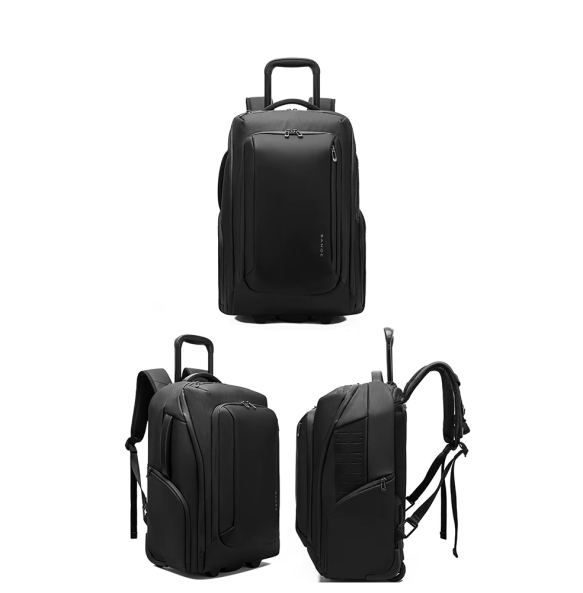 Τροχήλατο σακίδιο BANGE 2 σε 1 8079 Μαύρο Τροχήλατο σακίδιο BANGE 2 σε 1 8079 Μαύρο