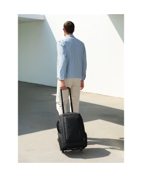 Τροχήλατο σακίδιο BANGE 2 σε 1 8079 Μαύρο