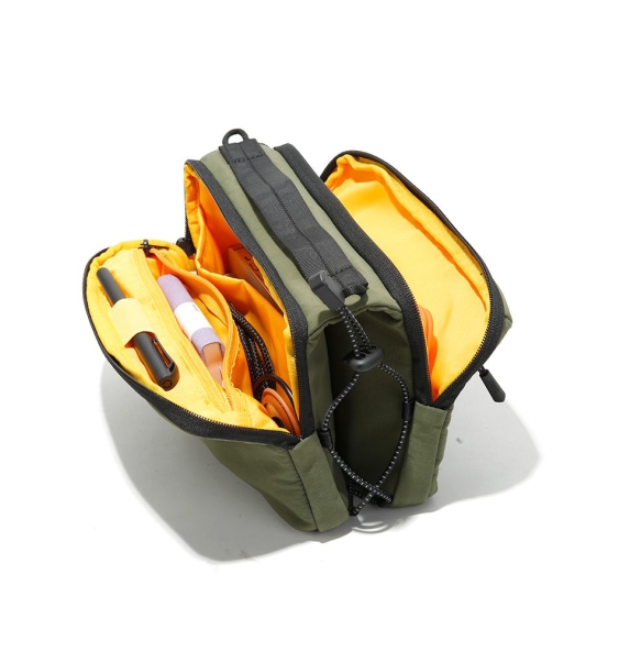 Τσαντάκι Μέσης - χιαστί BANGE 8089-1 Χακί