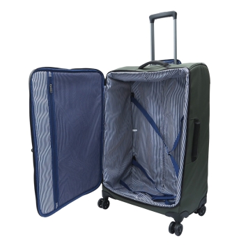 Βαλίτσα υφασμάτινη Μεγάλη PAULTER 8351/28 76x49x25 cm Πράσινο