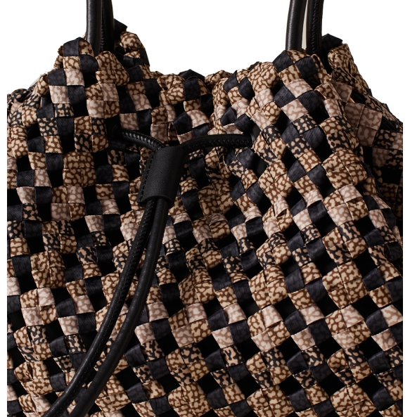 Τσάντα BORBONESE La Nido Hobo Medium 91010191 Μαύρο