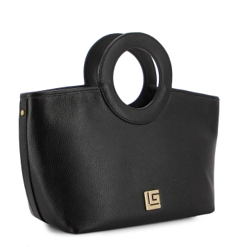Δερμάτινη Τσάντα GUY LAROCHE 6609 Μαύρο
