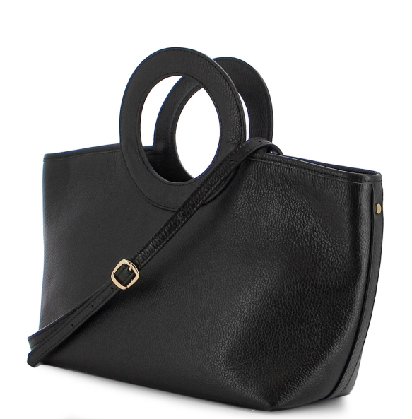 Δερμάτινη Τσάντα GUY LAROCHE 6609 Μαύρο