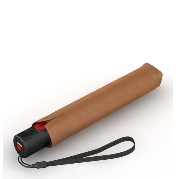Ομπρέλα KNIRPS U.200 Ultra Light Duomatic Αυτόματη Σπαστή Καφέ