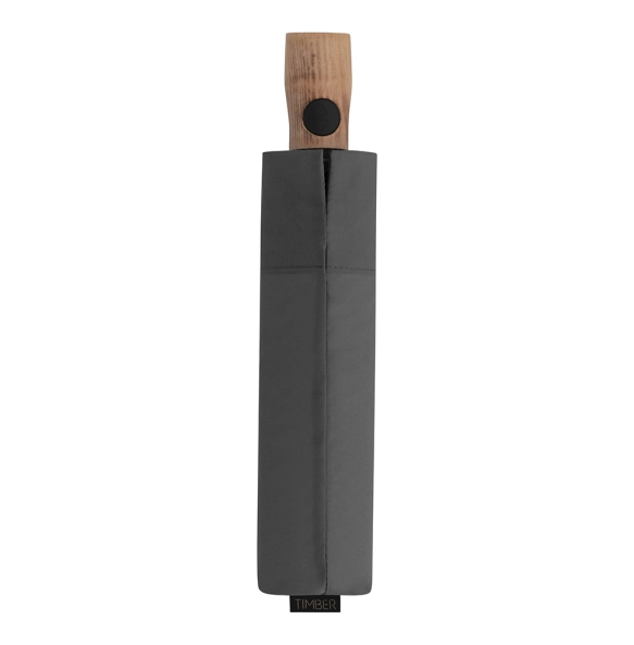 Ομπρέλα KNIRPS W.4230 Timber Duomatic Αυτόματη Σπαστή Γκρι Ομπρέλα KNIRPS W.4230 Timber Duomatic Αυτόματη Σπαστή Γκρι