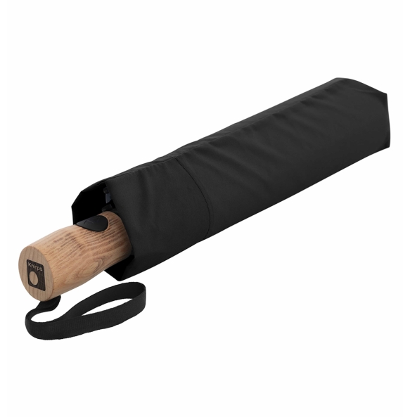Ομπρέλα KNIRPS W.4230 Timber Duomatic Αυτόματη Σπαστή Μαύρη Ομπρέλα KNIRPS W.4230 Timber Duomatic Αυτόματη Σπαστή Μαύρη