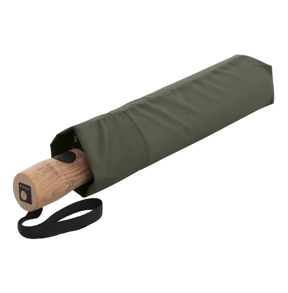 Ομπρέλα KNIRPS W.4230 Timber Duomatic Αυτόματη Σπαστή Λαδί Ομπρέλα KNIRPS W.4230 Timber Duomatic Αυτόματη Σπαστή Λαδί