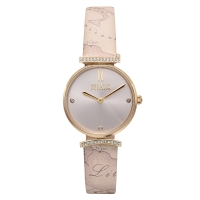 Ρολόι ALVIERO MARTINI 1A CLASSE Montecarlo 1698607 Leather Bracelet Χρυσό
