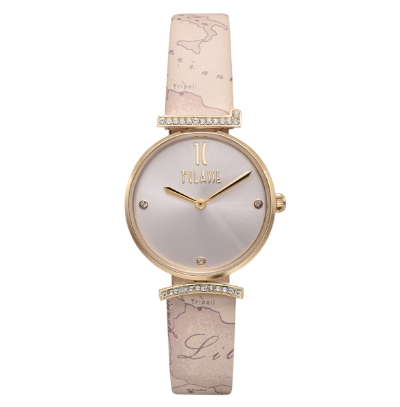 Ρολόι ALVIERO MARTINI 1A CLASSE Montecarlo 1698607 Leather Bracelet Χρυσό Ρολόι ALVIERO MARTINI 1A CLASSE Montecarlo 1698607 Leather Bracelet Χρυσό