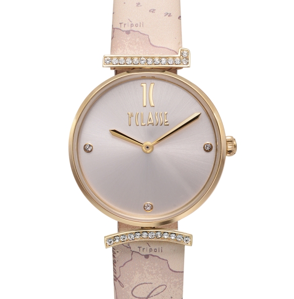 Ρολόι ALVIERO MARTINI 1A CLASSE Montecarlo 1698607 Leather Bracelet Χρυσό Ρολόι ALVIERO MARTINI 1A CLASSE Montecarlo 1698607 Leather Bracelet Χρυσό