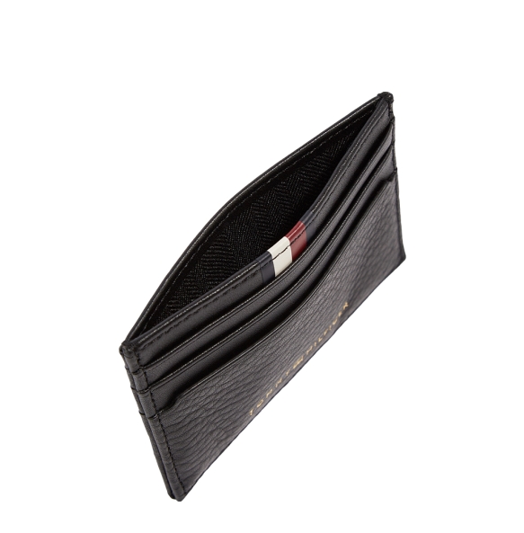 Καρτοθήκη TOMMY HILFIGER Premium Leather CC 11267 Μαύρο