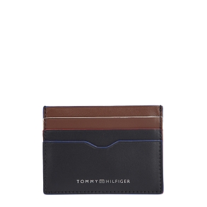 Καρτοθήκη TOMMY HILFIGER Premium Leather CC 11403 Μαύρο