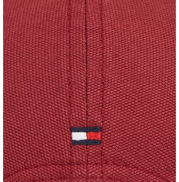 Καπέλο TOMMY HILFIGER 12154 TH Monotype Six Panel Κόκκινο