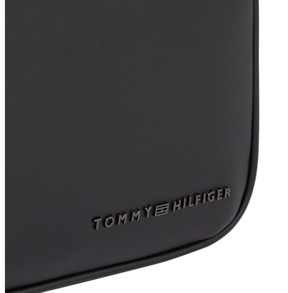 Τσάντα TOMMY HILFIGER 12234 TH Modern Mini Flat Μαύρο