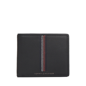 Πορτοφόλι TOMMY HILFIGER ΤΗ Casual Leather Bifold 12526 Μαύρο