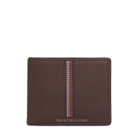 Πορτοφόλι TOMMY HILFIGER ΤΗ Casual Leather Bifold 12526 Καφέ