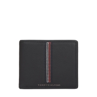 Πορτοφόλι TOMMY HILFIGER Casual Leather Bifold 12527 Μαύρο