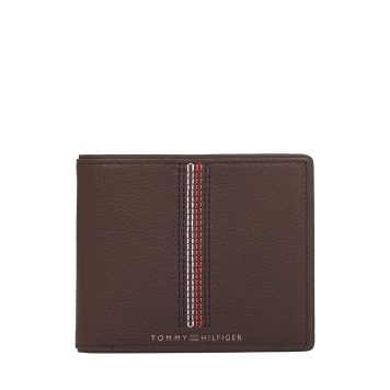 Πορτοφόλι TOMMY HILFIGER Casual Leather Bifold 12527 Καφέ