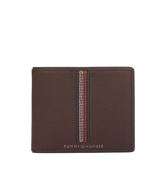 Πορτοφόλι TOMMY HILFIGER Casual Leather Bifold 12527 Καφέ