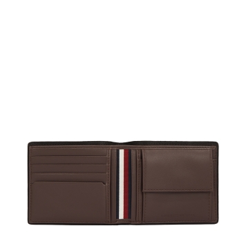 Πορτοφόλι TOMMY HILFIGER Casual Leather Bifold 12527 Καφέ