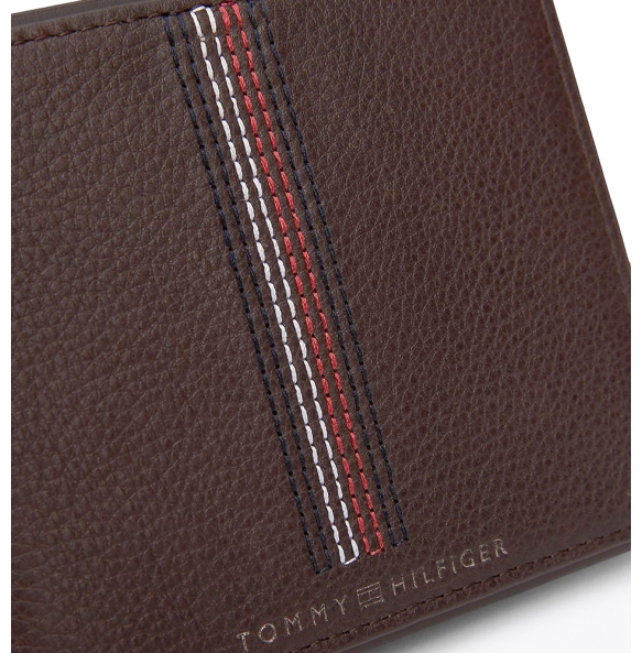 Πορτοφόλι TOMMY HILFIGER Casual Leather Bifold 12527 Καφέ