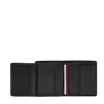 Πορτοφόλι TOMMY HILFIGER ΤΗ Casual Trifold 12658 Μαύρο