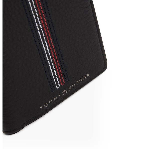 Πορτοφόλι TOMMY HILFIGER ΤΗ Casual Trifold 12658 Μαύρο