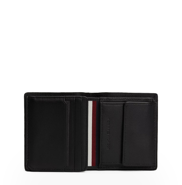 Πορτοφόλι TOMMY HILFIGER ΤΗ Casual Trifold 12658 Μαύρο