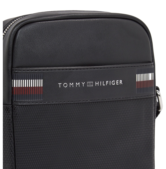 Τσαντάκι TOMMY HILFIGER TH Monogram Reporter 12724 Black