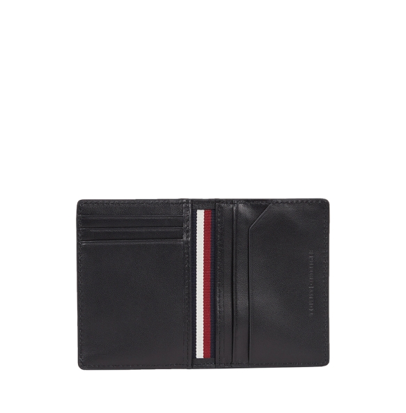 Πορτοφόλι TOMMY HILFIGER TH Casual Leather Bifold 12758 Μαύρο