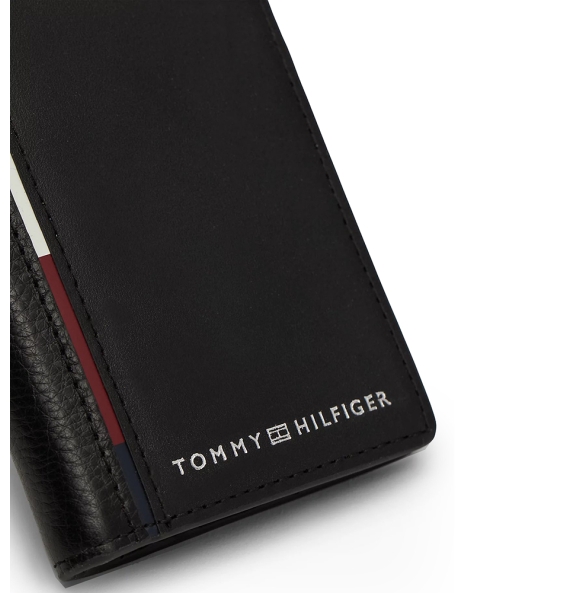 Πορτοφόλι TOMMY HILFIGER TH Casual Leather Bifold 12758 Μαύρο