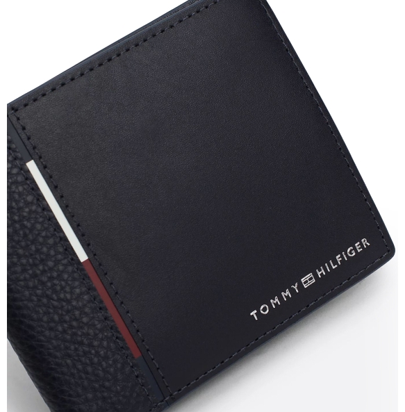 Πορτοφόλι TOMMY HILFIGER TH Casual Leather Wallet 12766 Μπλε