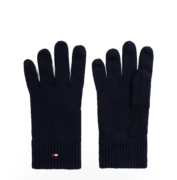 Γάντια TOMMY HILFIGER Essentials Flag Gloves 12845 Μπλε