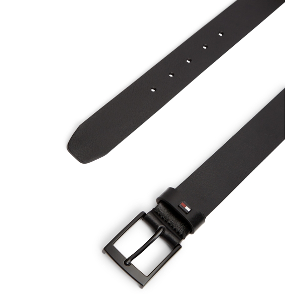 Ζώνη TOMMY HILFIGER Adan Leather Belt 3.5 13014 Μαύρο