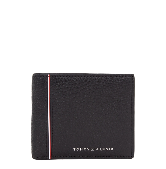 Πορτοφόλι TOMMY HILFIGER TH Business Leather Bifold 13044 Μαύρο