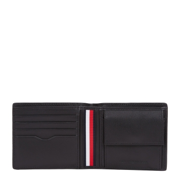 Πορτοφόλι TOMMY HILFIGER TH Business Leather Bifold 13044 Μαύρο