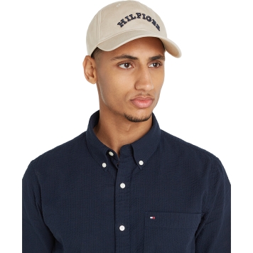Kαπέλο TOMMY HILFIGER TH Monotype Baseball Cap 13165 Μπεζ