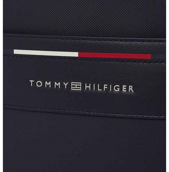 Τσάντα TOMMY HILFIGER TH Foundation Mini Reporter 13196 Μπλε