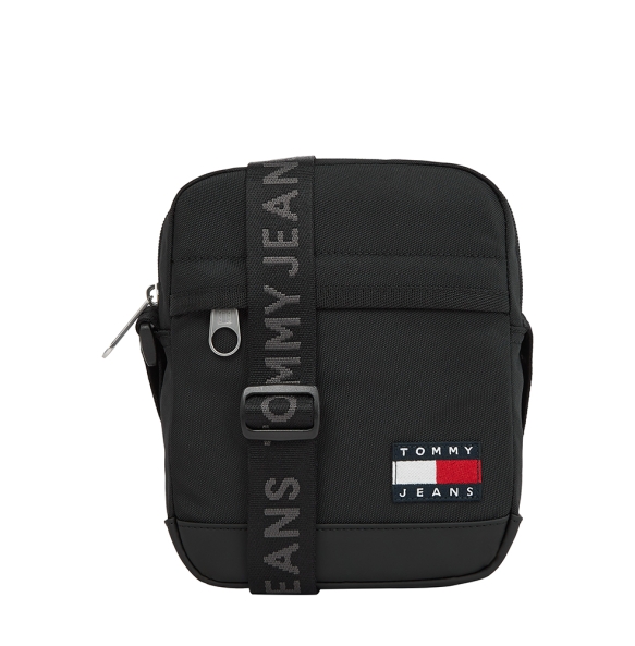 Τσάντα TOMMY HILFIGER Essential Crossbody Reporter Bag 13389 Μαύρο