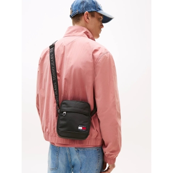 Τσάντα TOMMY HILFIGER Essential Crossbody Reporter Bag 13389 Μαύρο