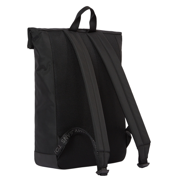 Σακίδιο TOMMY HILFIGER Essential Roll-Top Backpack 13401Μαύρο