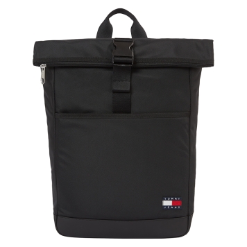 Σακίδιο TOMMY HILFIGER Essential Roll-Top Backpack 13401Μαύρο