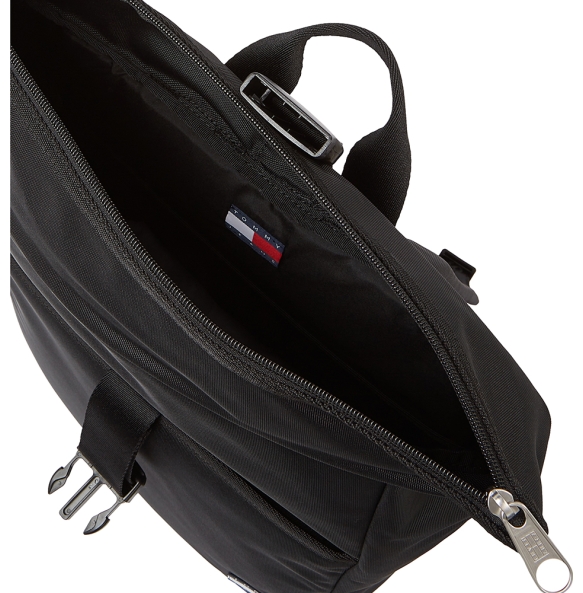 Σακίδιο TOMMY HILFIGER Essential Roll-Top Backpack 13401Μαύρο