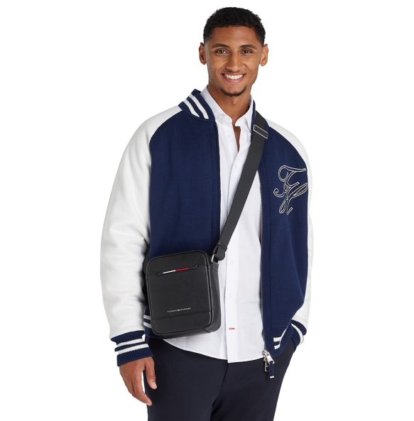 Τσάντα TOMMY HILFIGER TH Central Mini Reporter 13486 Μαύρο