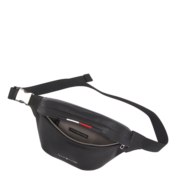 Τσαντάκι μέσης TOMMY HILFIGER TH Central BumBag 13488 Μαύρο