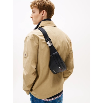 Τσαντάκι μέσης TOMMY HILFIGER TH Central BumBag 13488 Μαύρο