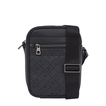 Τσαντάκι TOMMY HILFIGER TH Monogram Reporter Bag 13493 Μαύρο