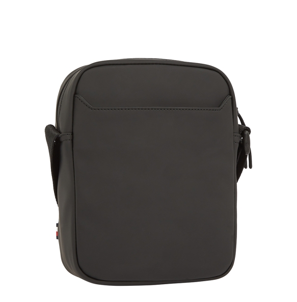 Τσάντα TOMMY HILFIGER TH Logo Mini Reporter 13498 Μαύρο